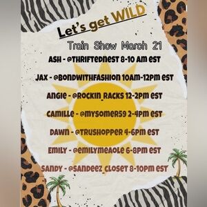 Let's Get Wild Train Show - Get On This Adventure!